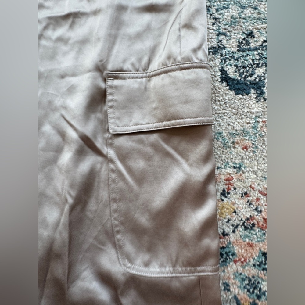 Abercrombie & Fitch Satin Tie Waist Cargo Pants
Size 18 - Picture 4 of 7